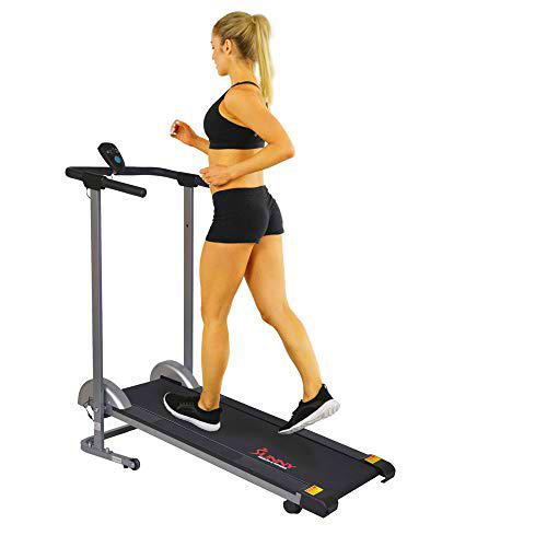 Sunny Health &amp; Fitness SF-T1407M - Cinta de Correr Plegable Manual